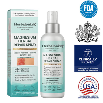🌿 Herbalonix® Official Store Magnesium Herbal Repair Spray
