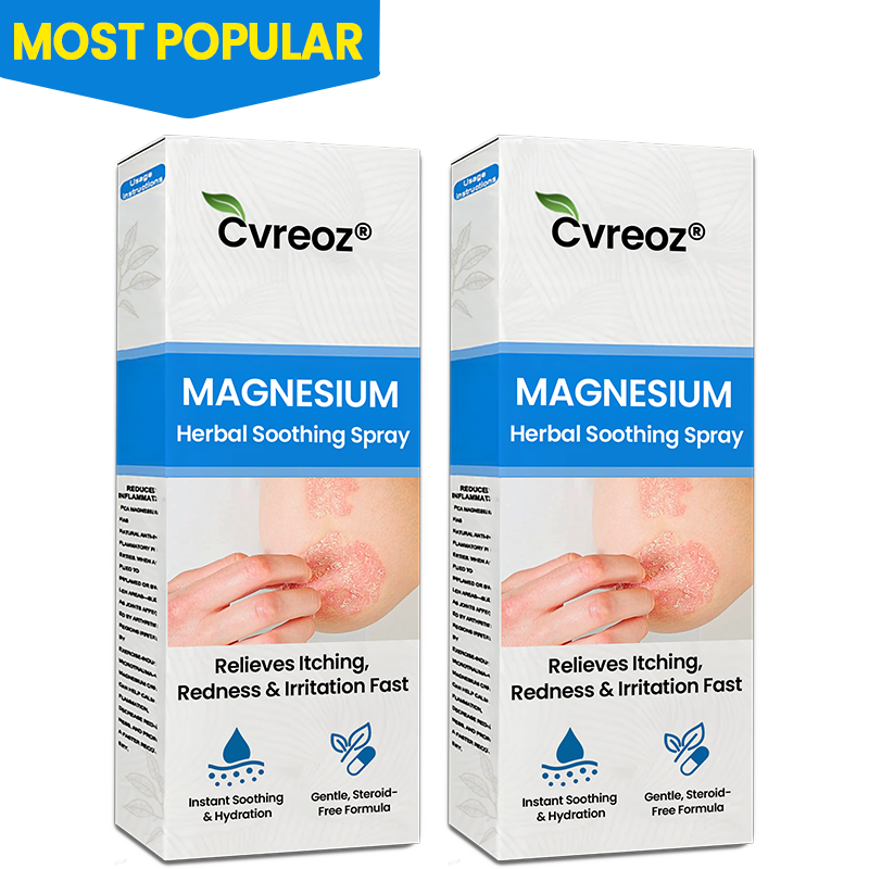 ✅  Official Store: Cvreoz® Magnesium Herbal Psoriasis Spray ⚕️