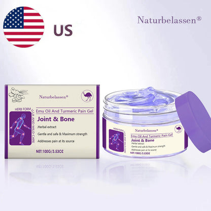 🍀Naturbelassen® Emu Oil And Turmeric Pain Gel👨‍⚕️  FDA Approved 💥