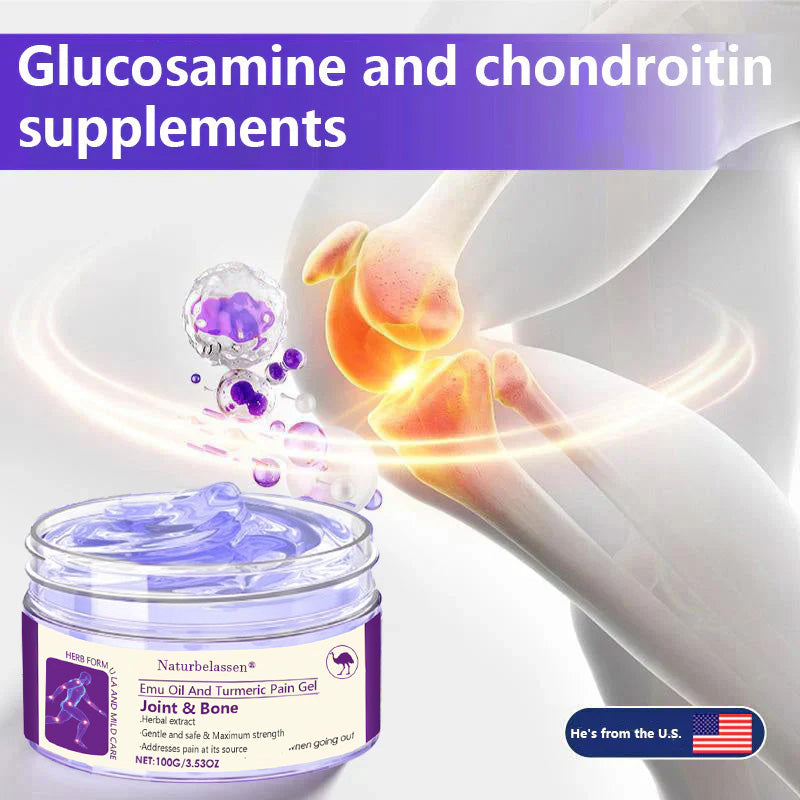 🍀Naturbelassen® Emu Oil And Turmeric Pain Gel👨‍⚕️  FDA Approved 💥